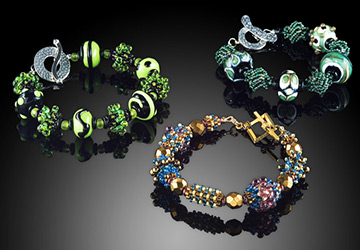 Bijoux en perles par Katie King