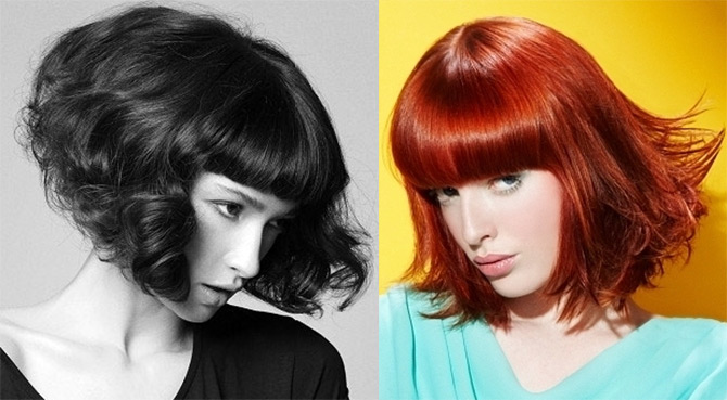 Coupe de cheveux - bob court