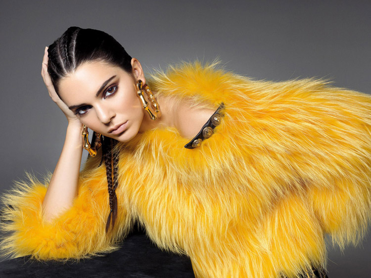 Jenner Kendall pour Balmain