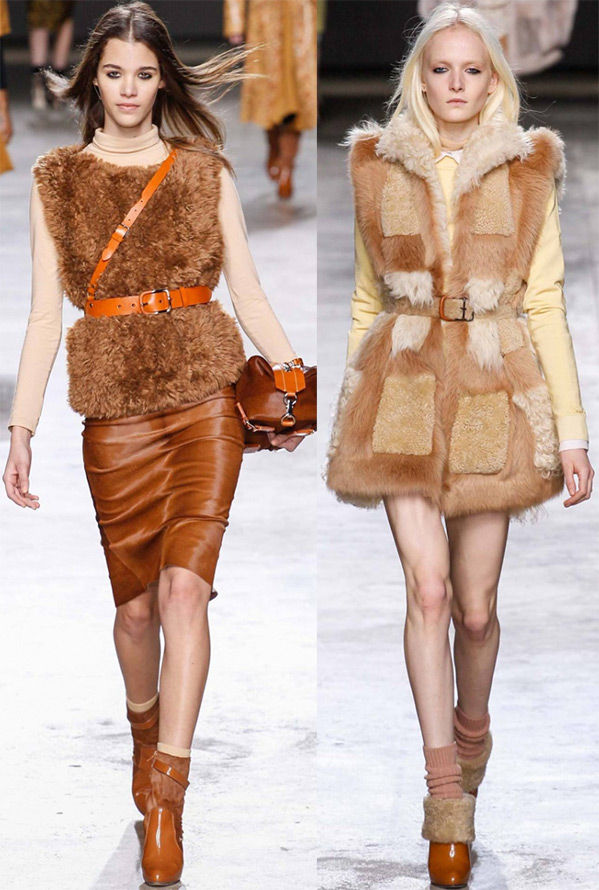 Gilets en fourrure 2025-2026