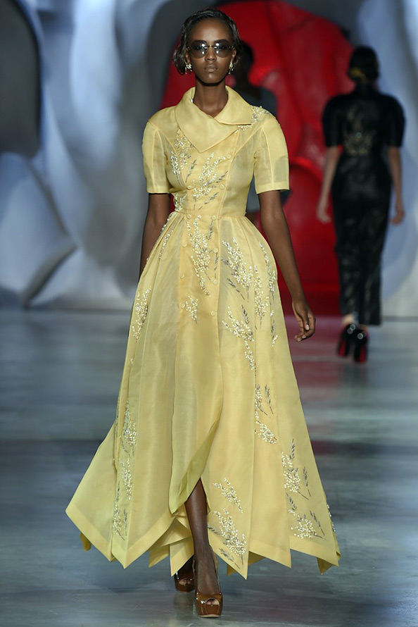 Ulyana Sergeenko automne-hiver 14-15