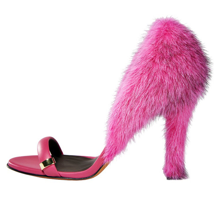 Chaussures fourrure automne-hiver