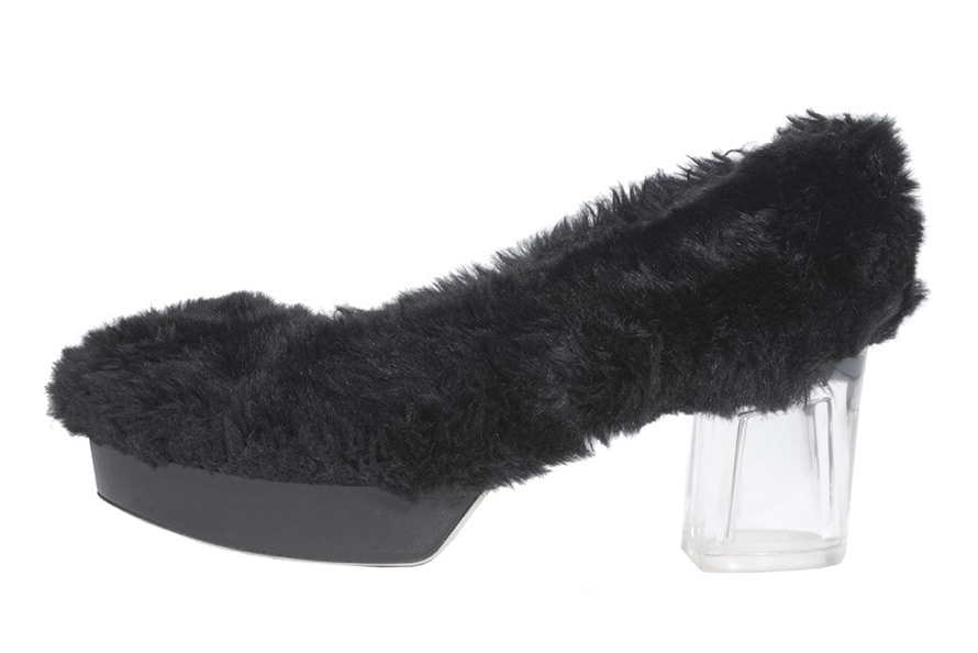 Chaussures en fourrure Simone Rocha