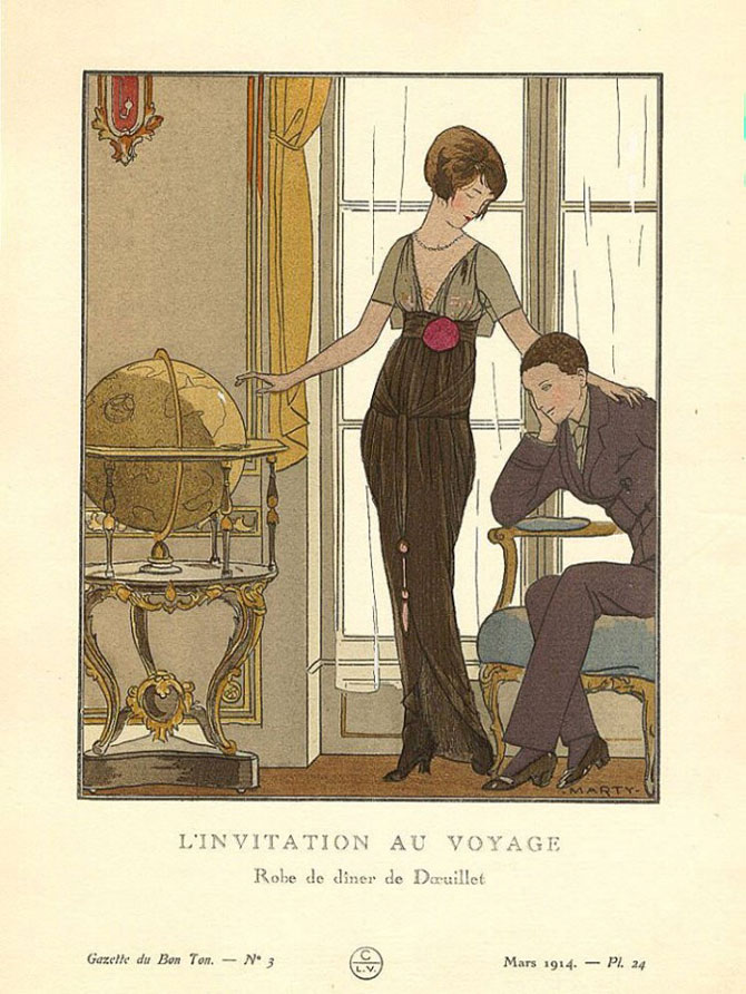 Illustrations Art Déco