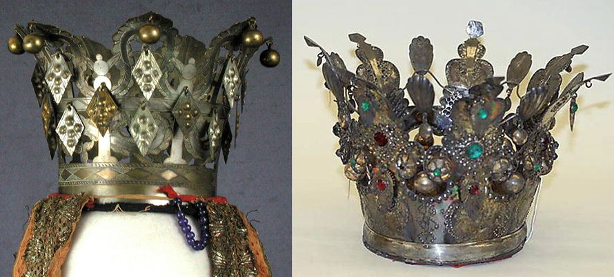 Tenues fabuleuses des mariées du Nord