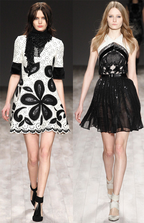 belles robes noires et blanches 2025-2026