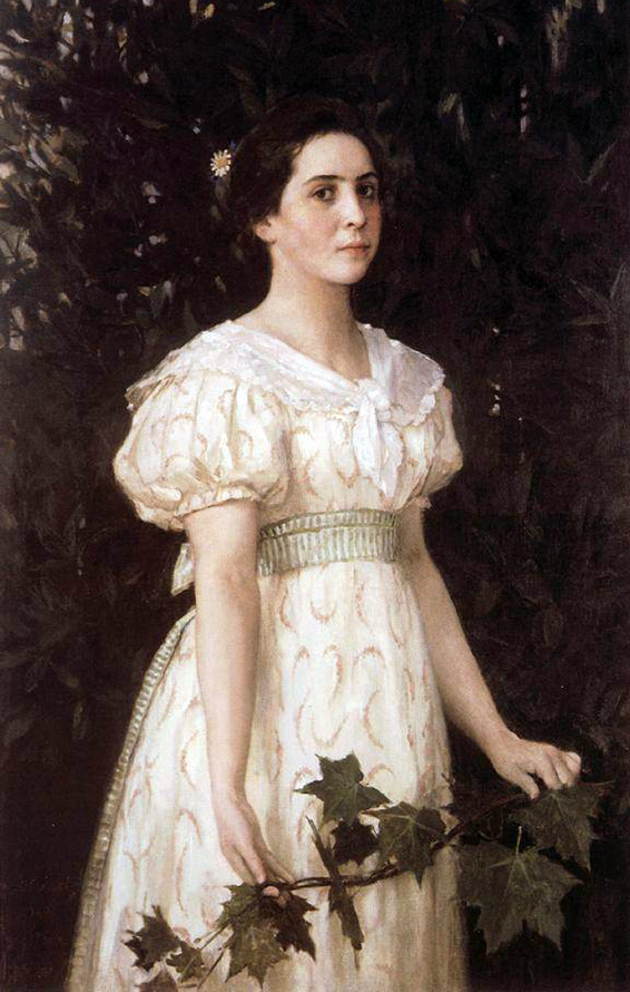 Vera Mamontova peinture de l'artiste Vasnetsov