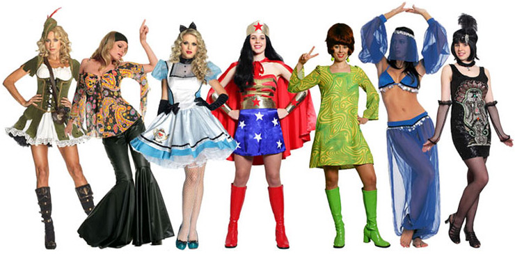 Déguisements pour le Nouvel An et Halloween