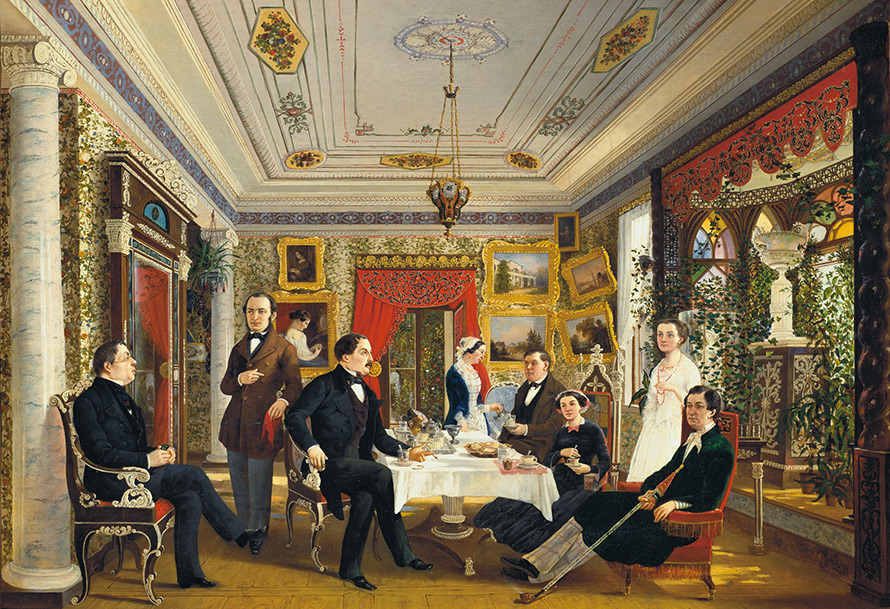 intérieur du salon