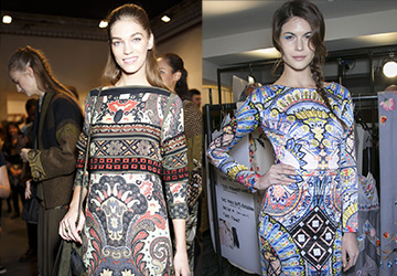 13 robes chaudes avec des imprimés