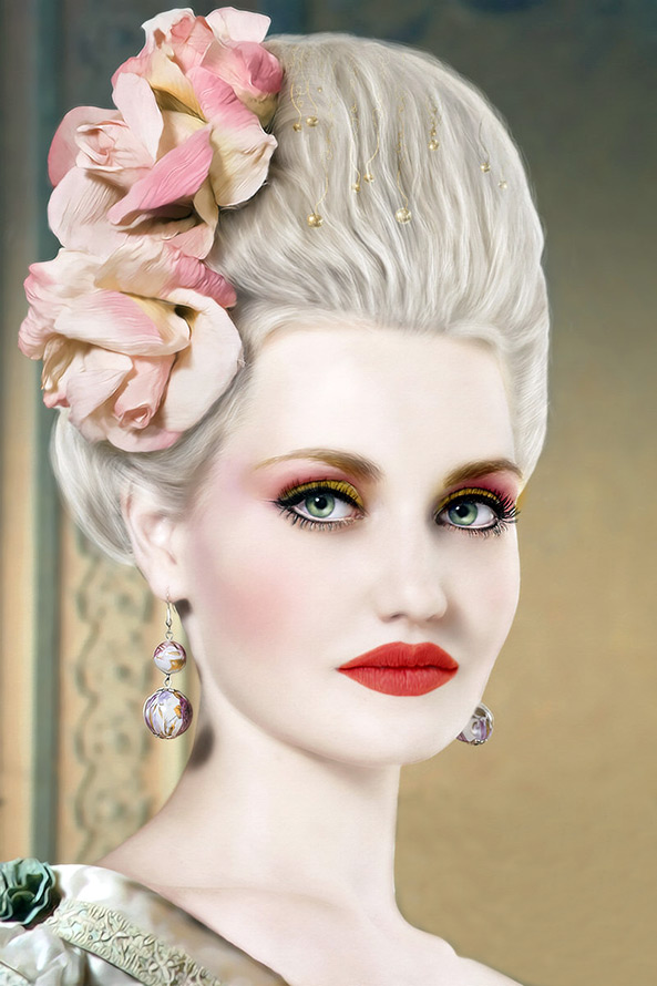 cosmétiques de la période rococo