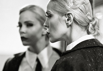 Julia Wang dans la séance photo de Zeitlos