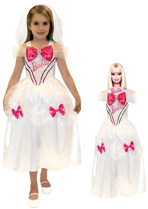 Robe bébé style Barbie