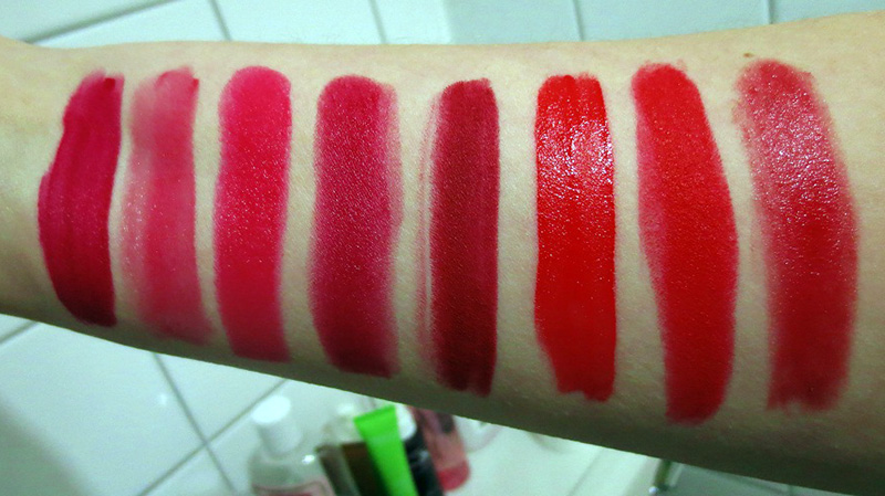 Une richesse de nuances de rouge