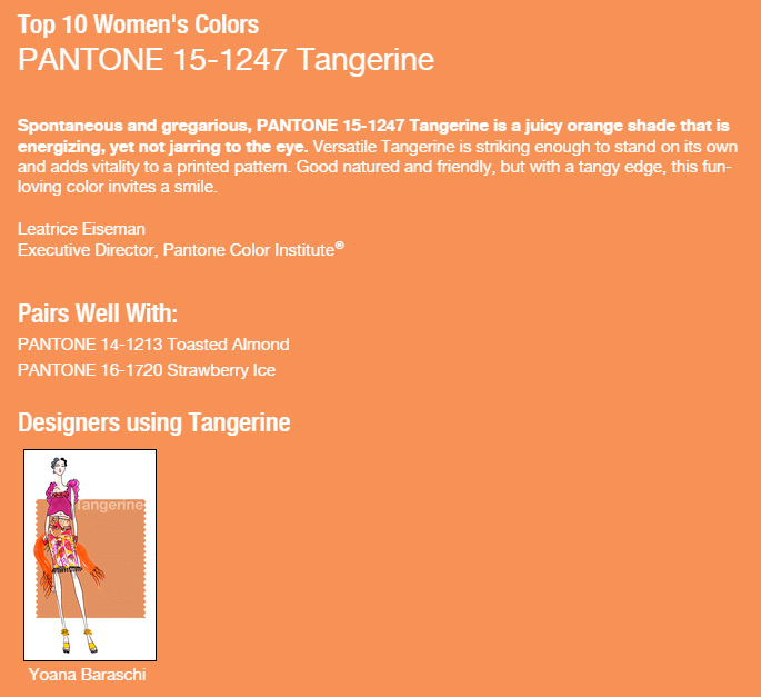 Couleur à la mode 2026