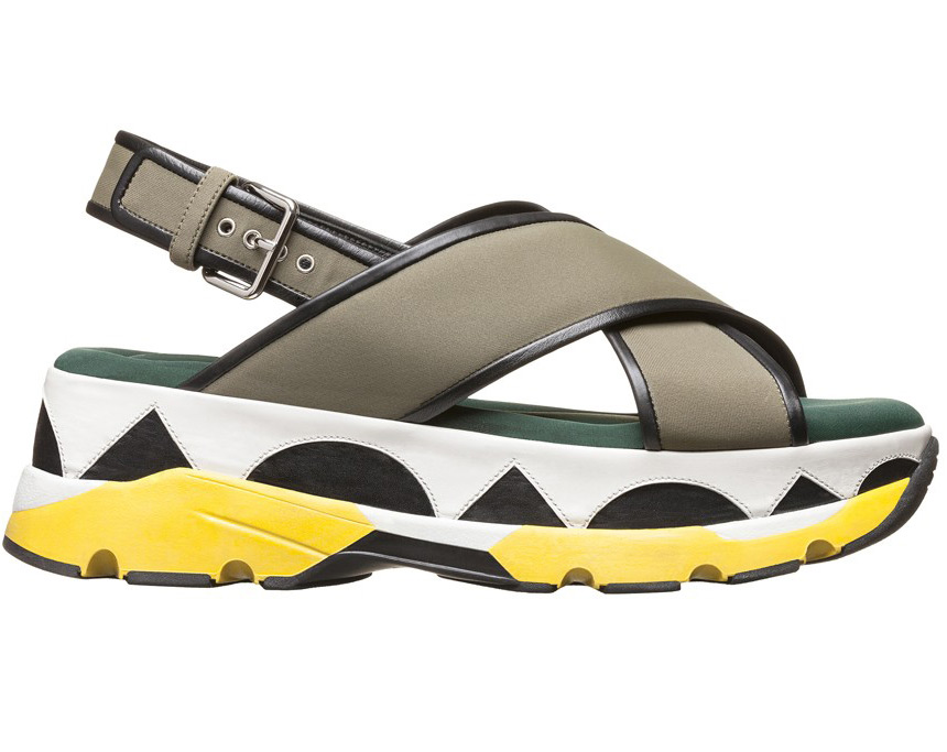 Chaussures compensées printemps-été 2026