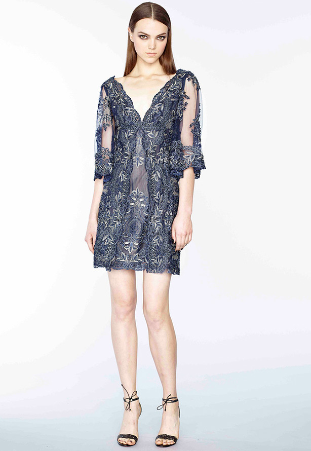 Collection hors saison de robes Marchesa