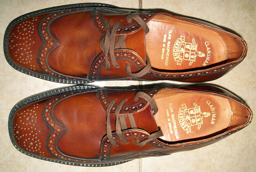 Chaussures brogue pour hommes