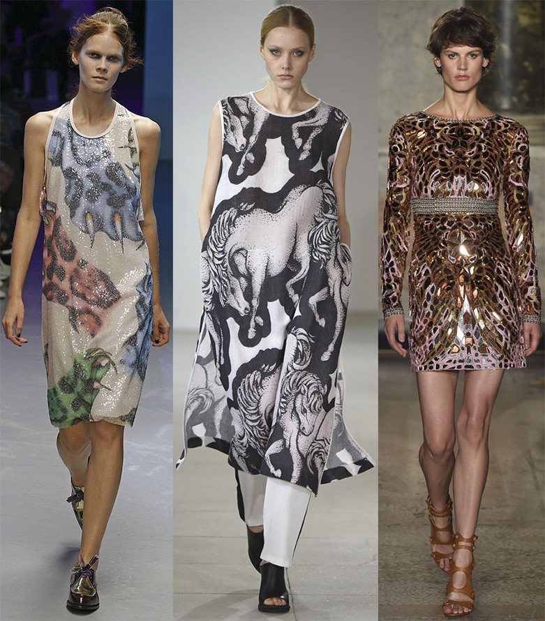 Robes avec imprimés