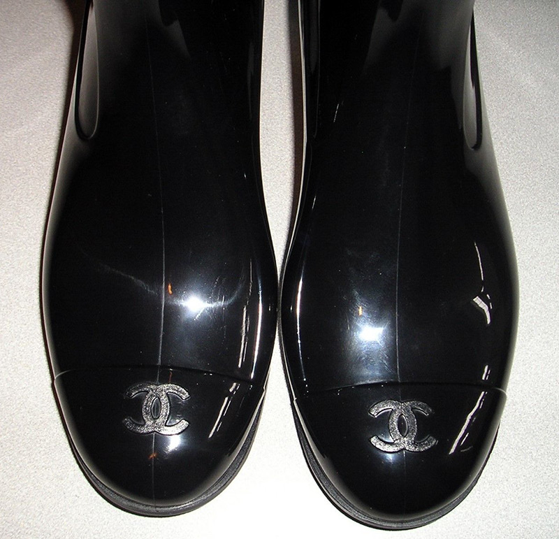 bottes de pluie Chanel