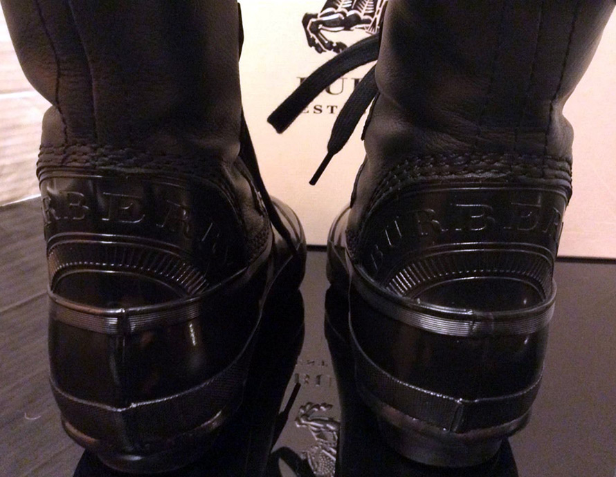 bottes de pluie Burberry