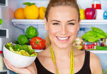 Beauté des cheveux et régime