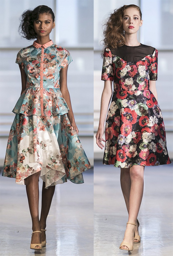 Robes fermées printemps-été 2026