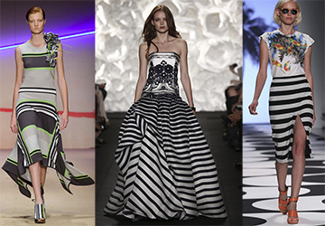 Vêtements rayures printemps-été 2026