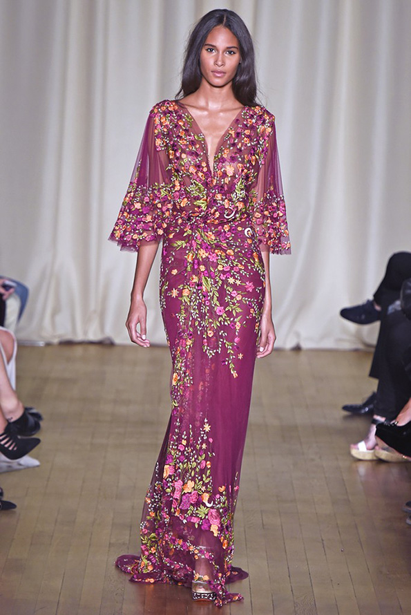 Robe Longue Marchesa