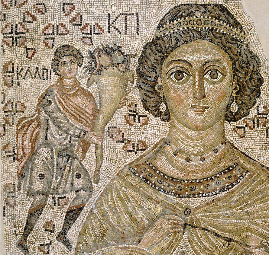 Coiffures byzantines