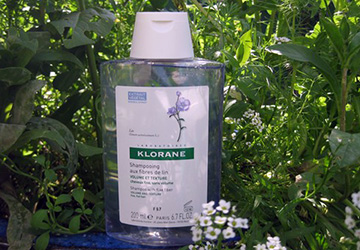 Shampooing à l'extrait de lin
