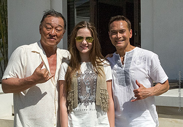 Polina Butorina dans un film d'action hollywoodien