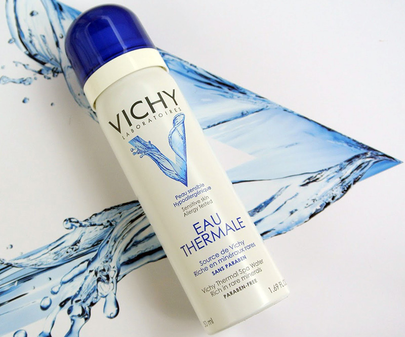 Eau thermale pour la beauté du visage