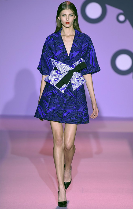 Style japonais dans des vêtements à la mode