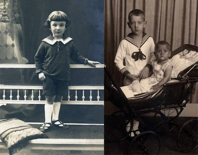 Combinaison marine enfant garçon