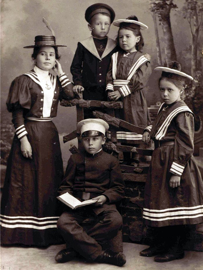 Déguisement marin enfant fille