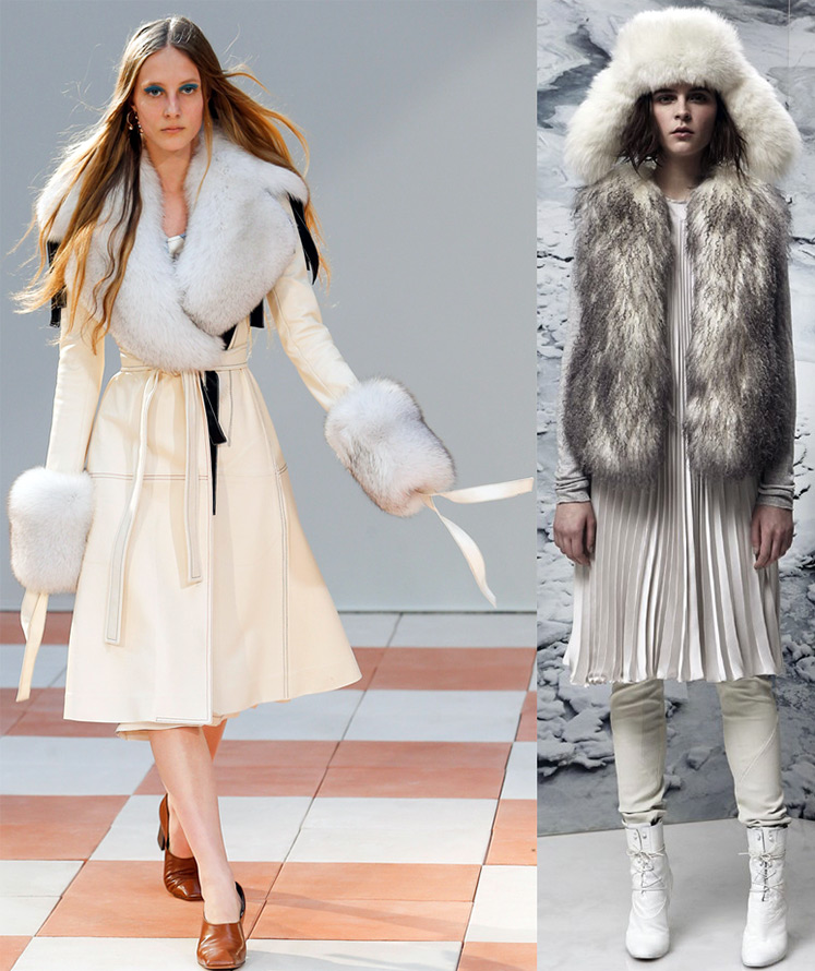 Looks blancs pour l'automne et l'hiver 2025-2026