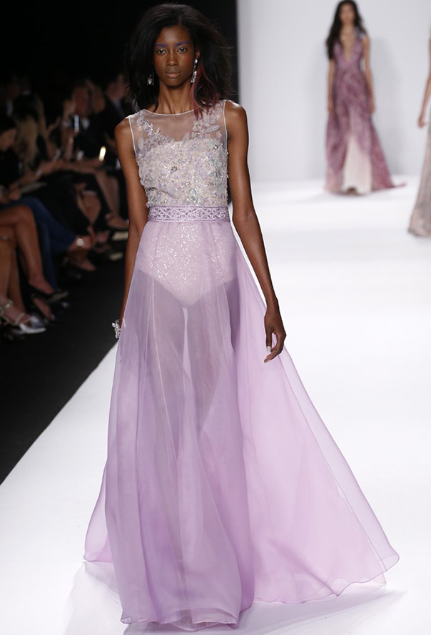 Robes violettes et lavande 2026