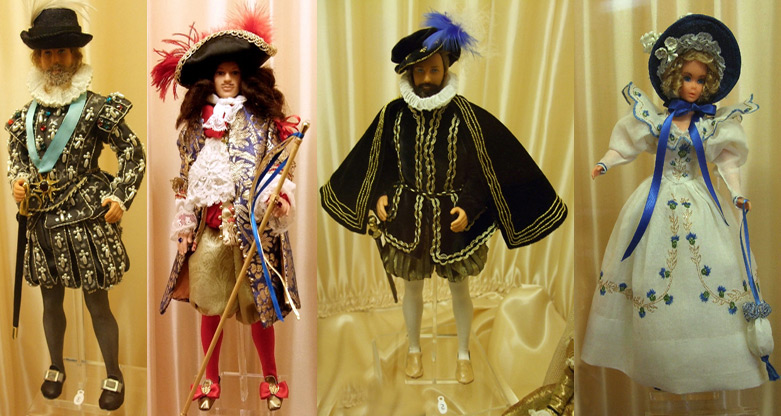 Robes et costumes pour poupées de Claude Brabant