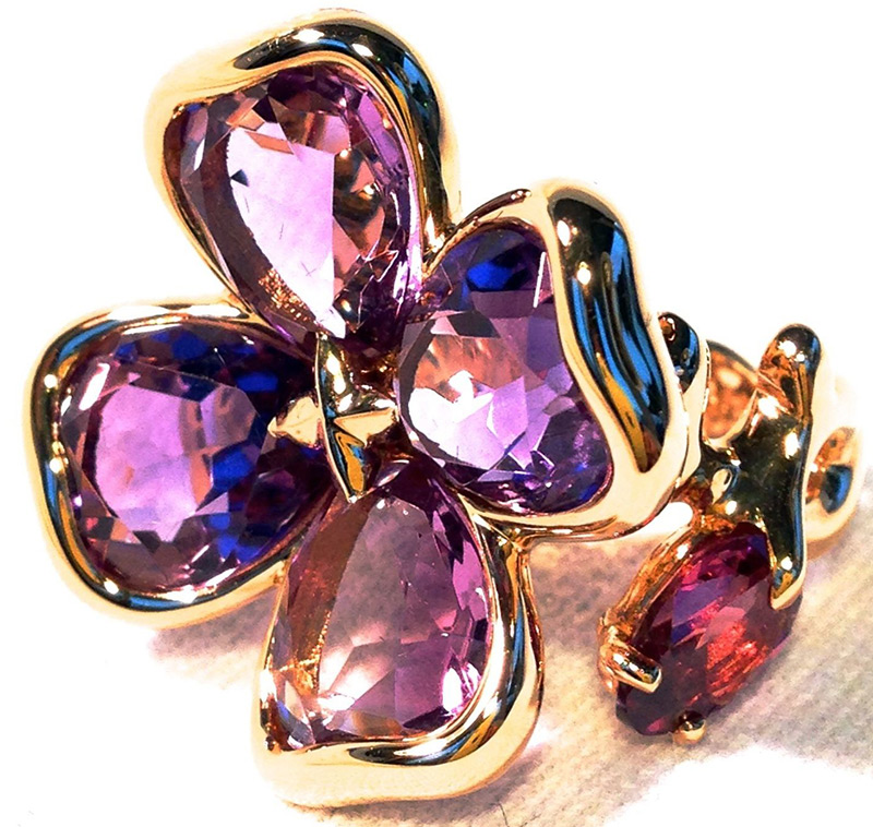 La pierre d'améthyste dans l'histoire et la joaillerie