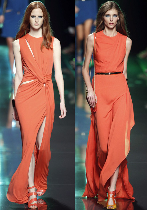 Robes rouges pour l'été 2026