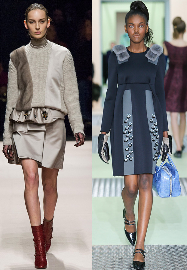 Garniture en fourrure dans les collections automne-hiver 2025-2026