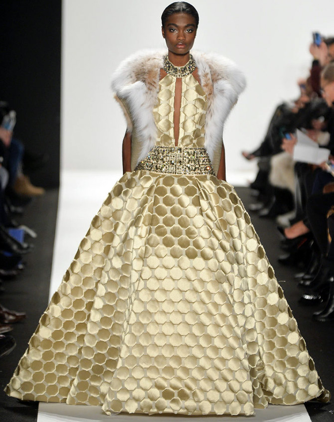 Robe en fourrure Dennis Basso