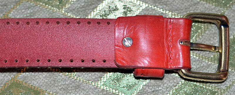 Comment raccourcir une ceinture en cuir