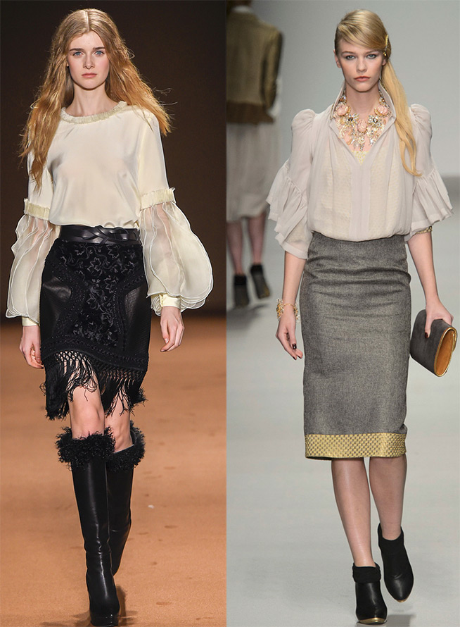 chemisiers à la mode automne-hiver 2025-2026