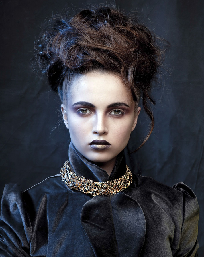 Beauté mystique sombre