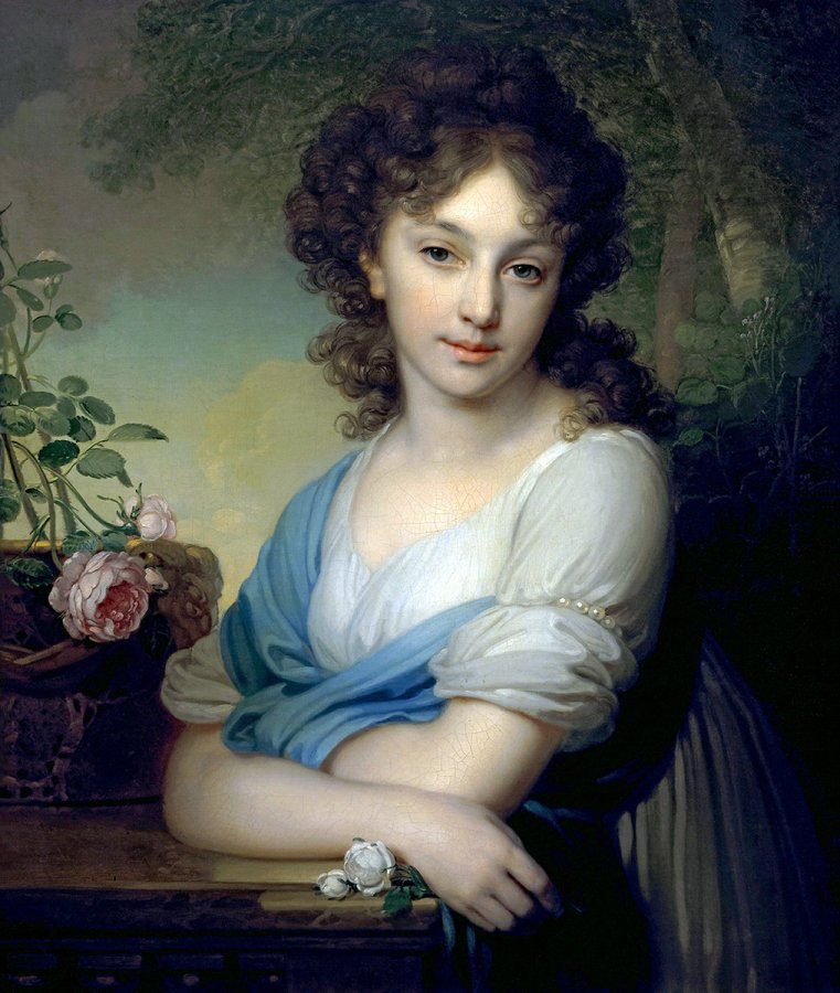Portrait de Naryshkina par l'artiste Borovikovsky