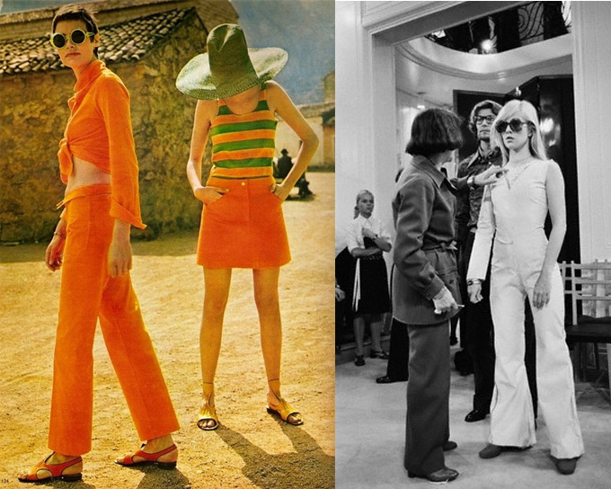 Mode et coiffures des années 60