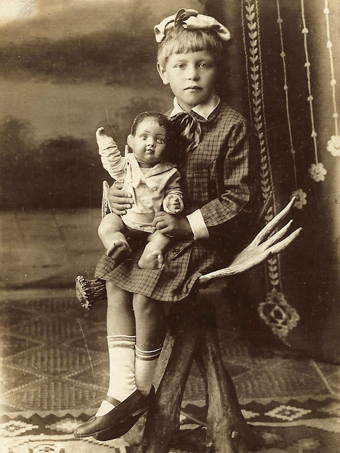 Photo de poupée vintage