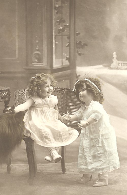 Photo de poupée vintage